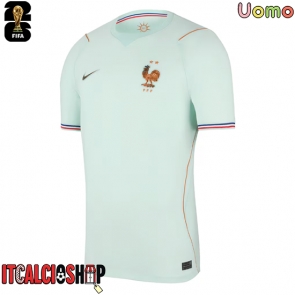 Francia Seconda Maglia Mondiali 2026 Manica Corta